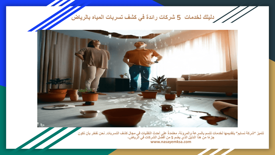 كشف تسربات المياه كشف تسربات المياه