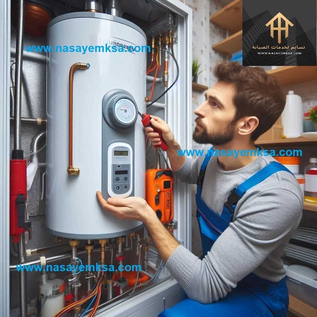 صيانة سخان مركزي